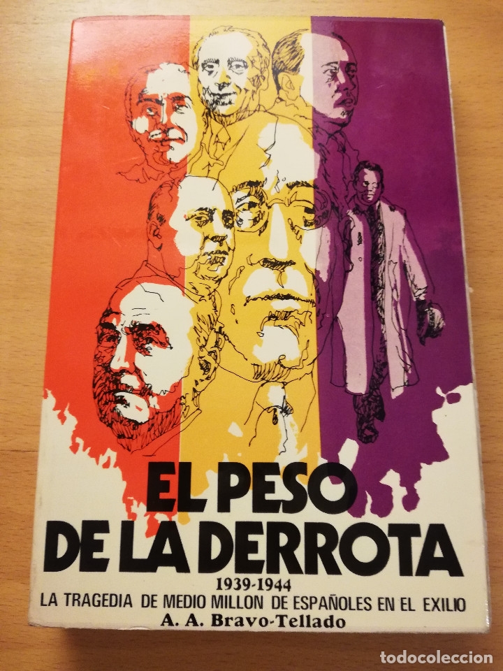 Libros de segunda mano: EL PESO DE LA DERROTA (A. A. BRAVO - TELLADO) - Foto 1