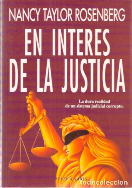 Libros de segunda mano: En inter&eacute;s de la justicia - Taylor Rosemberg, Nancy - Foto 1