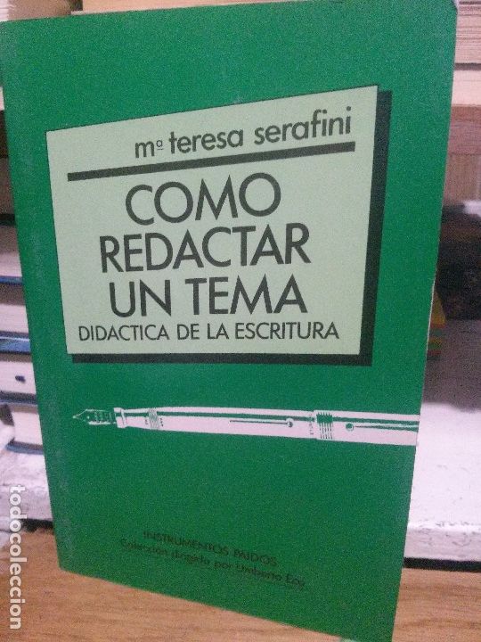 Libros de segunda mano: Como redactar un tema, M&ordf; Teresa Serafini, Ed. PAIDOS - Foto 1