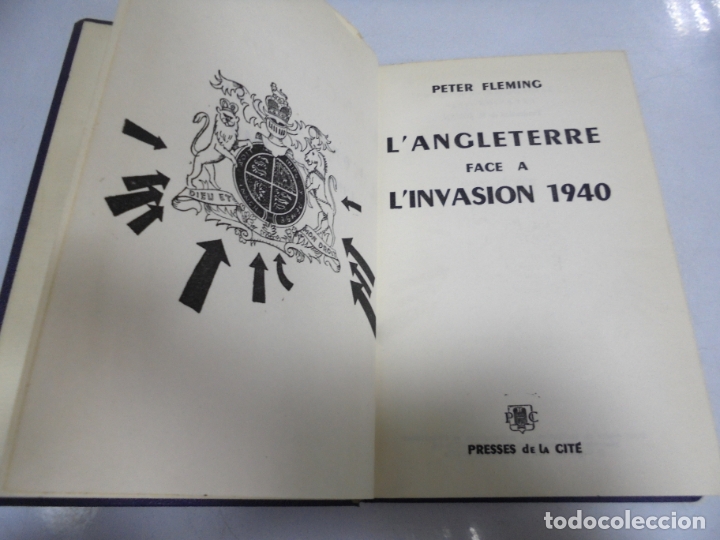 Libros de segunda mano: LANGLETERRE FACE A LINVASION 1940. PETER FLEMING. 1957. EN INGLES - Foto 1