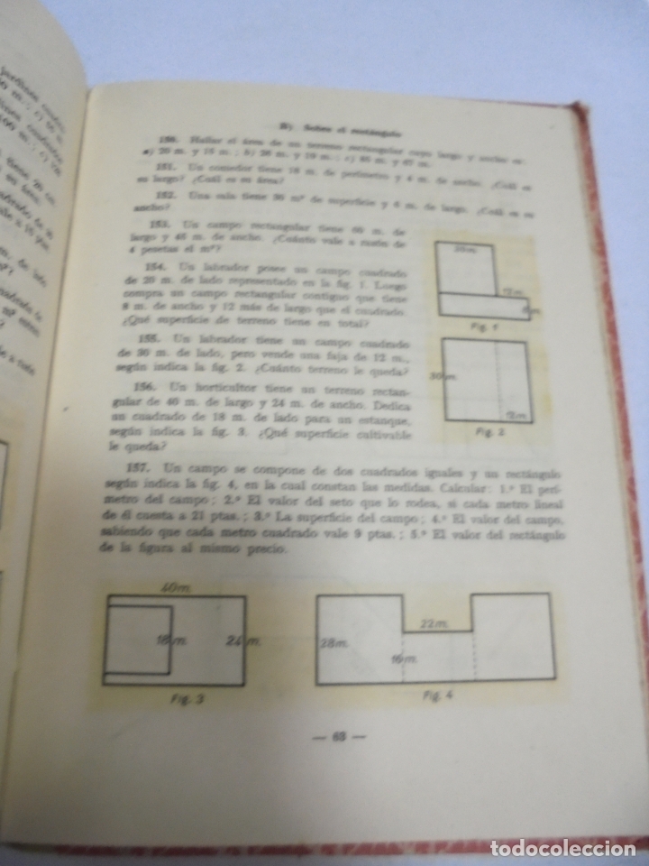 Libros de segunda mano: GEOMETRIA. PRIMER GRADO. EDITORIAL LUIS VIVES. 1950 - Foto 2