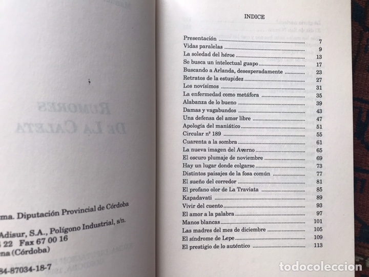 Libros de segunda mano: Rumores de la caleta. Manuel M&aacute;rquez - Foto 3
