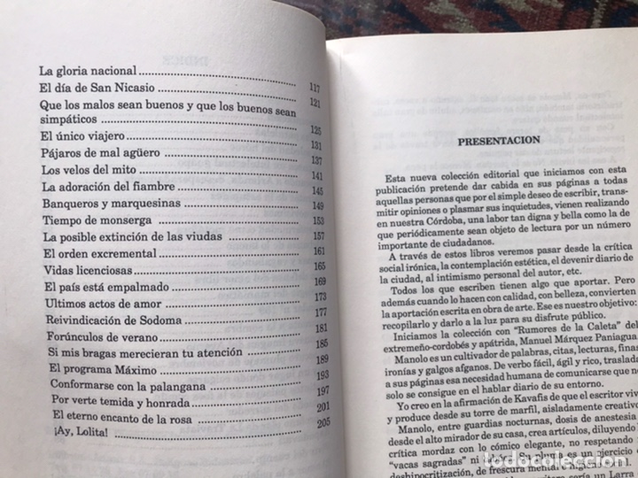 Libros de segunda mano: Rumores de la caleta. Manuel M&aacute;rquez - Foto 4