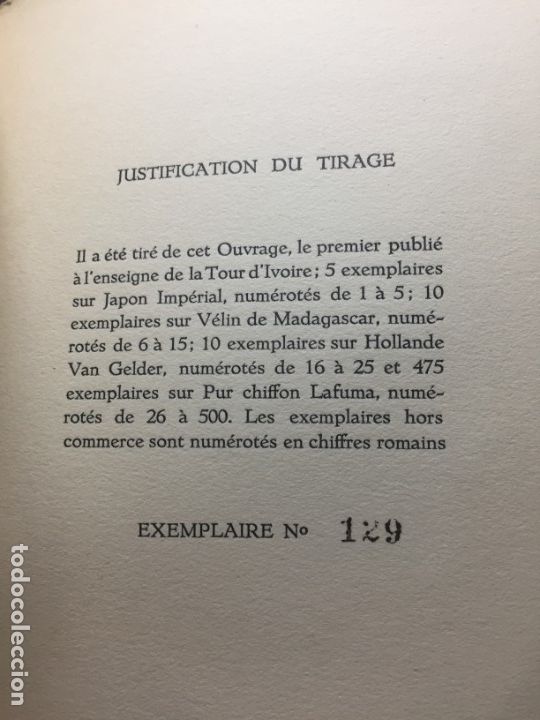 Libros de segunda mano: Georges Bernanos Fr&eacute;d&eacute;ric LEFEVRE 1926 edici&oacute;n numerada 129 - Foto 3