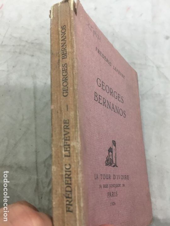 Libros de segunda mano: Georges Bernanos Fr&eacute;d&eacute;ric LEFEVRE 1926 edici&oacute;n numerada 129 - Foto 4