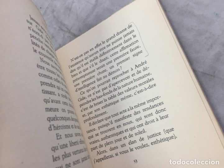 Libros de segunda mano: Georges Bernanos Fr&eacute;d&eacute;ric LEFEVRE 1926 edici&oacute;n numerada 129 - Foto 7