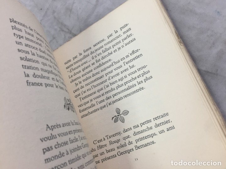 Libros de segunda mano: Georges Bernanos Fr&eacute;d&eacute;ric LEFEVRE 1926 edici&oacute;n numerada 129 - Foto 10