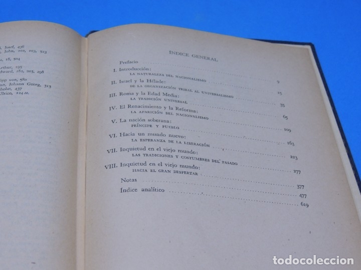 Libros de segunda mano: HISTORIA DEL NACIONALISMO.- HANS KOHN - Foto 6
