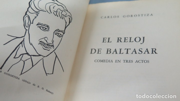 Libros de segunda mano: EL RELOJ DE BALTASAR. CARLOS GOROSTIZA. EDICIONES LOSANGE - Foto 2