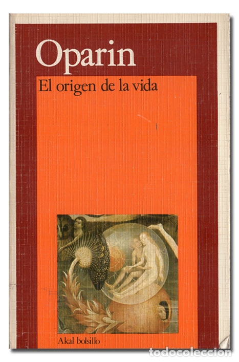 Libros de segunda mano: OPARIN [(Aleksandr)].- El origen de la vida. Ediciones Akal, Akal Bolsillo, 1985 - Foto 1