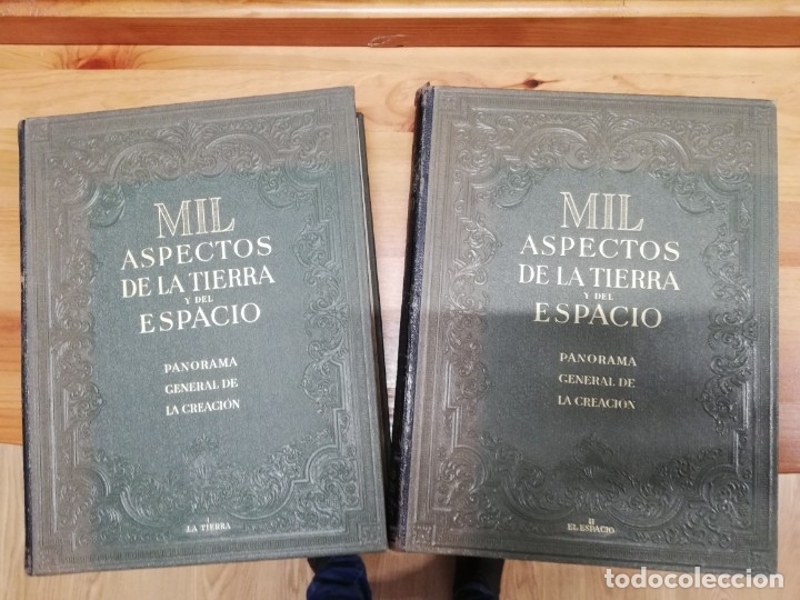 Libros de segunda mano: MIL ASPECTOS DE LA TIERRA Y DEL ESPACIO. DOS TOMOS - Foto 1