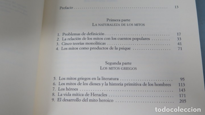 Libros de segunda mano: LA NATURALEZA DE LOS MITOS GRIEGOS. KIRK - Foto 2