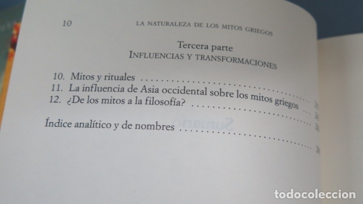 Libros de segunda mano: LA NATURALEZA DE LOS MITOS GRIEGOS. KIRK - Foto 3
