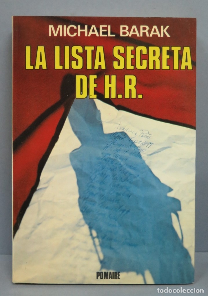Libros de segunda mano: LA LISTA SECRETA DE H.R. MICHAEL BARAK - Foto 1
