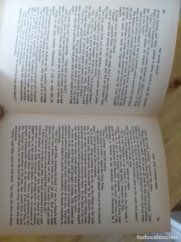 Libros de segunda mano: the black arrow - dean & son LTD londo - EN INGLES - Foto 5