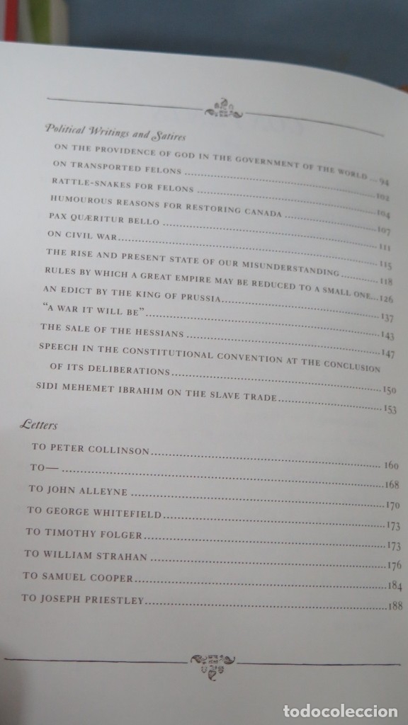 Libros de segunda mano: SELECTED WRITINGS. FRANKLIN - Foto 3