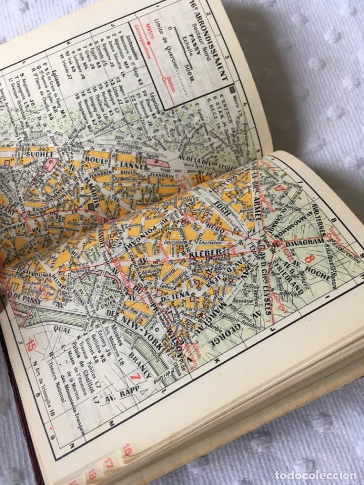 Libros de segunda mano: GU&Iacute;A del metro-autob&uacute;s de PAR&Iacute;S - Foto 3