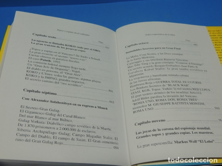 Libros de segunda mano: TOPOS Y ESPIAS EN EL VATICANO .-ALVARO BAEZA L - Foto 2