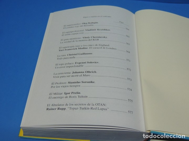 Libros de segunda mano: TOPOS Y ESPIAS EN EL VATICANO .-ALVARO BAEZA L - Foto 3