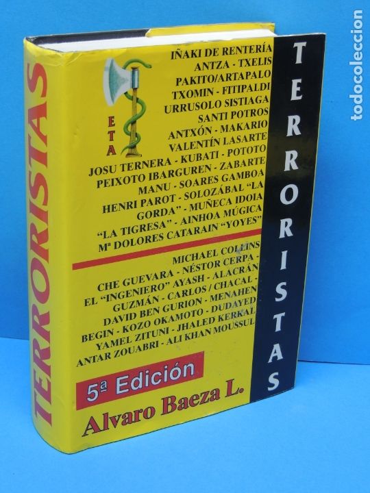 Libros de segunda mano: TERRORISTAS .-ALVARO BAEZA L - Foto 1
