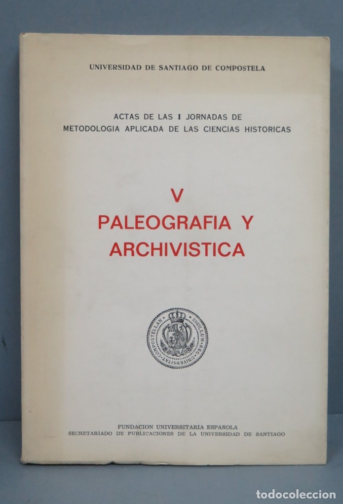 Libros de segunda mano: PALEOGRAFIA Y ARCHIVISTICA. F.U.E - Foto 1