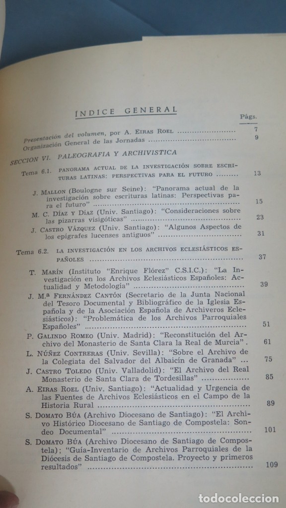 Libros de segunda mano: PALEOGRAFIA Y ARCHIVISTICA. F.U.E - Foto 2