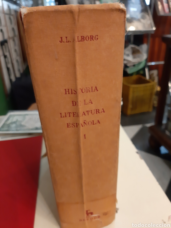 Libri di seconda mano: Gresos historia de la Literatura espa&ntilde;ola tomo I J.L.Lbrg descatalogado de biblioteca