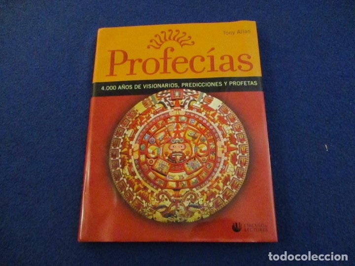 Libros de segunda mano: PROFECIAS Tony Allan C&iacute;rculo de Lectores 2004 - Foto 1