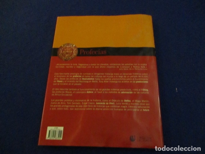 Libros de segunda mano: PROFECIAS Tony Allan C&iacute;rculo de Lectores 2004 - Foto 2
