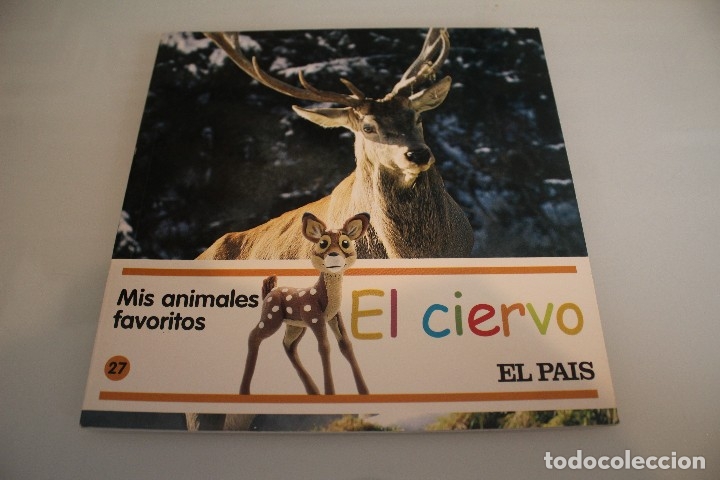 Libros de segunda mano: MIS ANIMALES FAVORITOS  EL CIERVO - Foto 1