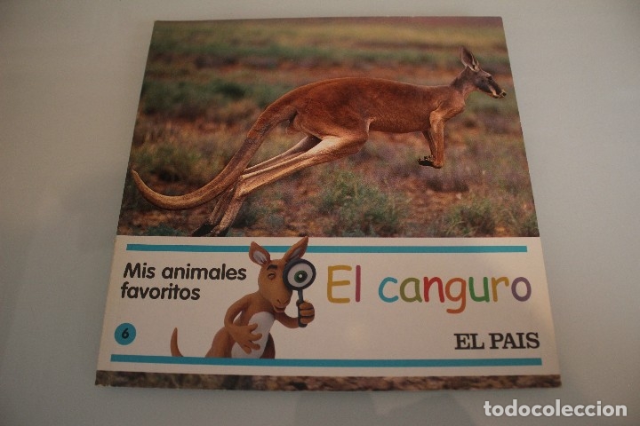 Libros de segunda mano: MIS ANIMALES FAVORITOS  EL CANGURO - Foto 1