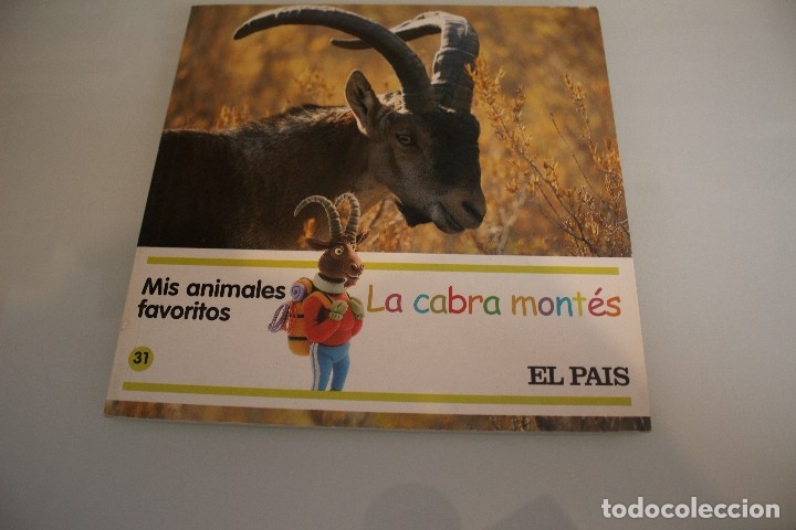 Libros de segunda mano: MIS ANIMALES FAVORITOS LA CABRA MONTES - Foto 1