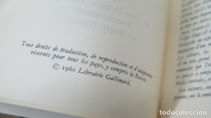 Libros de segunda mano: 1960.- DICTIONNAIRE DES AUTEURS DE LA PLEIADE - Foto 3