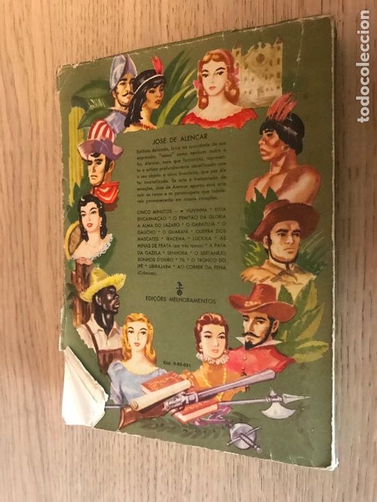Libros de segunda mano: JOSE DE ALENCAR - AO CORRER DA PENA - MELHORAMENTOS - Foto 4