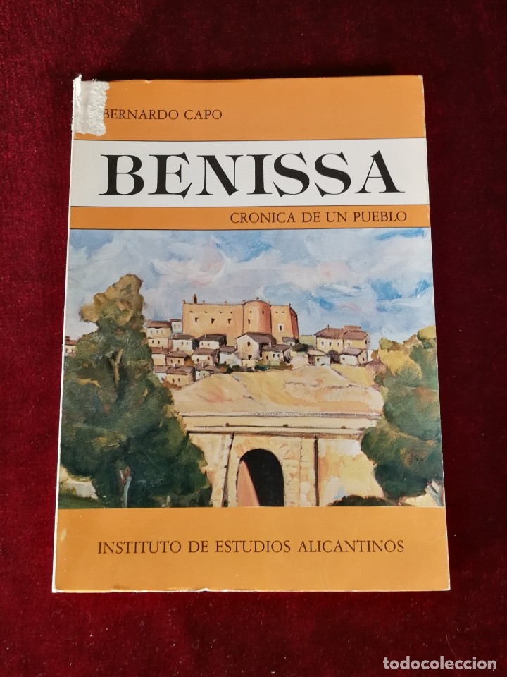 Libros de segunda mano: 1983 Benissa Cronica de un pueblo - Historia Alicante