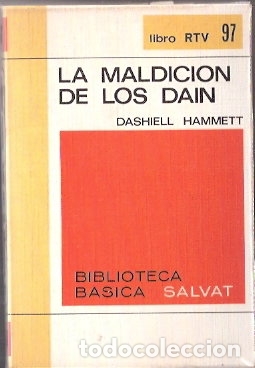 Libros de segunda mano: La maldici&oacute;n de los Dain - Hammett, Dashiell - Foto 1