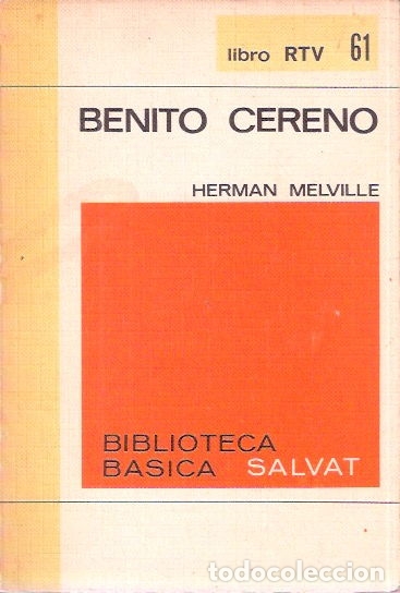 Libros de segunda mano: Benito Cereno - Melville, Herman - Foto 1