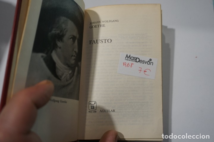 Libros de segunda mano: AGUILAR - FAUSTO / JOHANN GOETHE 1968 - Foto 2