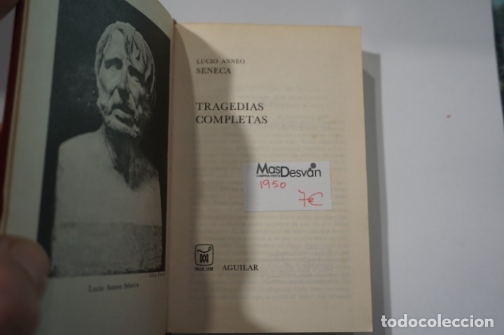 Libros de segunda mano: AGUILAR - TRAGEDIAS COMPLETAS / LUCIO ANNEO SENECA 1950 - Foto 2