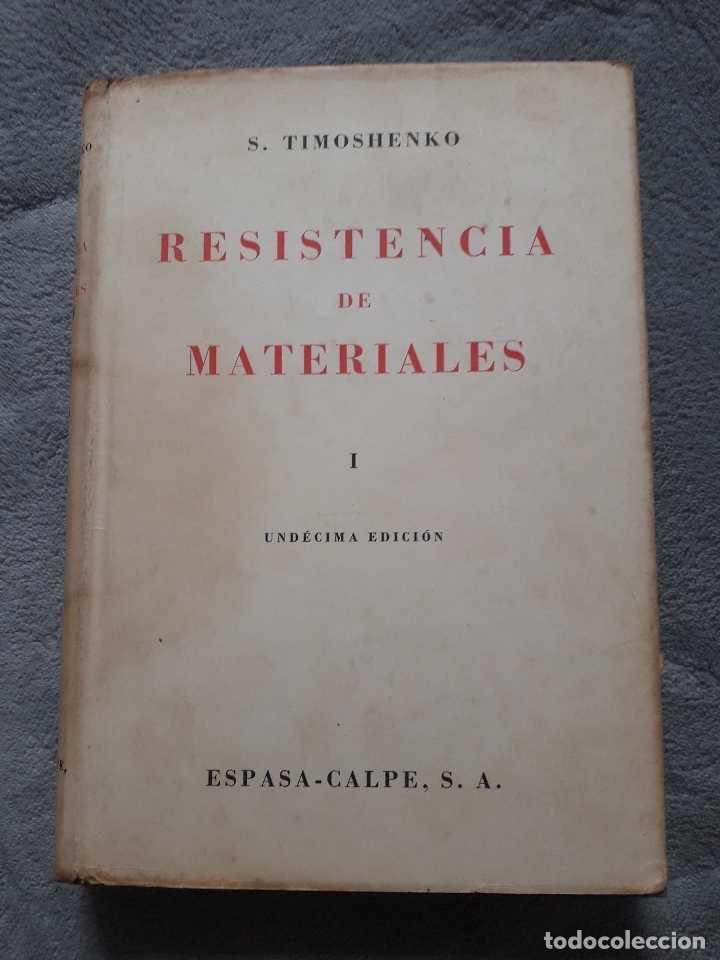 Libros de segunda mano: Resistencia de los Materiales. S. Timoshenko. A&ntilde;o 1967. - Foto 1