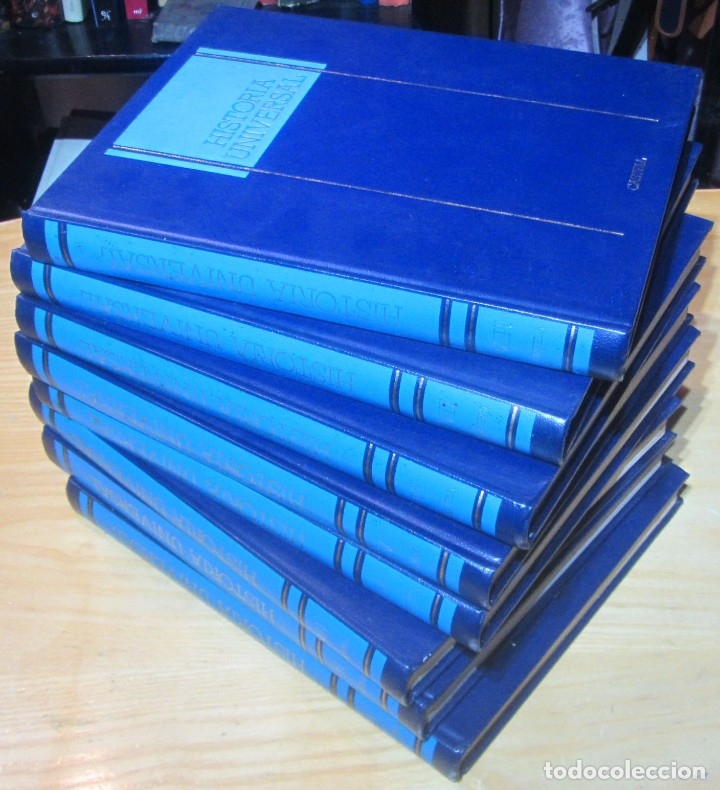 Libros de segunda mano: HISTORIA UNIVERSAL . CASTELL 8 TOMOS. 1989 - Foto 2
