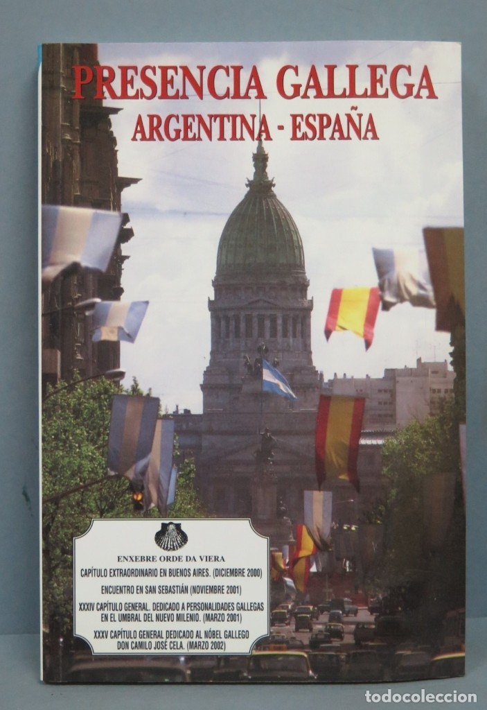 Libros de segunda mano: Presencia gallega. Argentina-Espa&ntilde;a - Foto 1