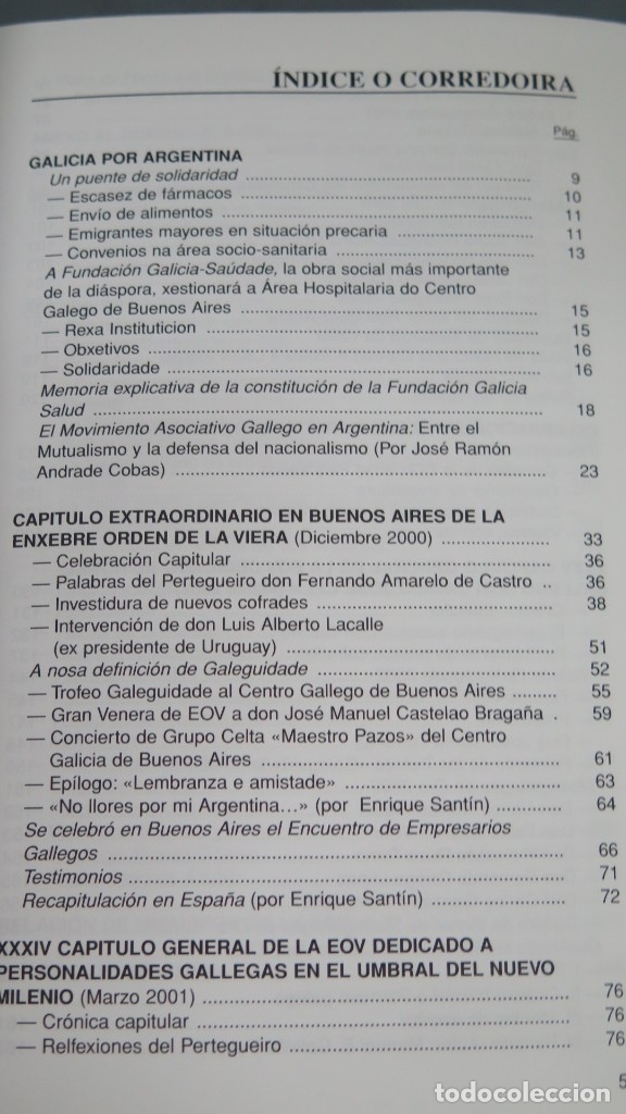 Libros de segunda mano: Presencia gallega. Argentina-Espa&ntilde;a - Foto 2