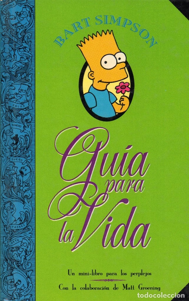 Libros de segunda mano: Gu&iacute;a para la vida. Bart Simpson. - Foto 1