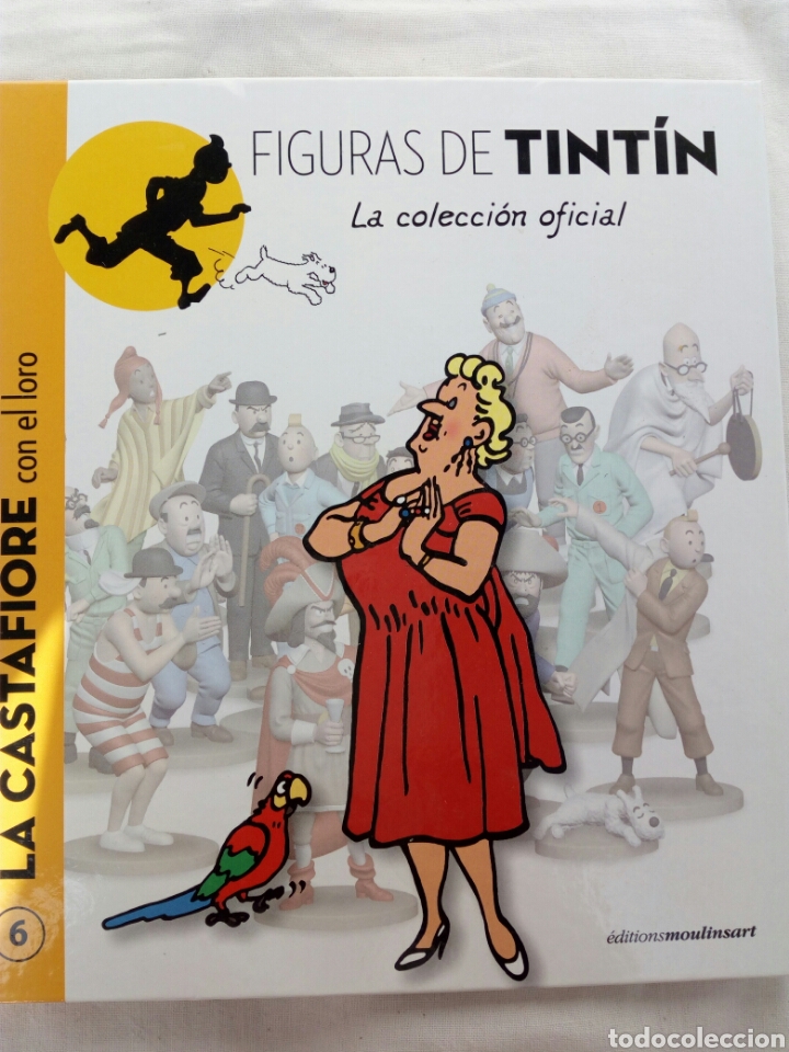Libros de segunda mano: LA CASTAFIORE CON EL LORO FIGURAS DE TINTIN