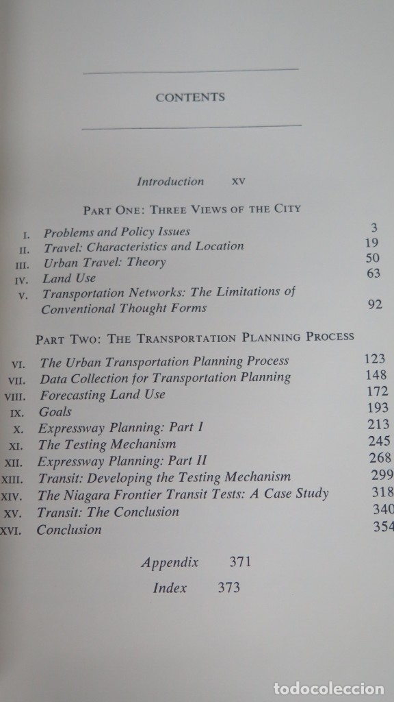 Libros de segunda mano: URBAN TRANSPORTATION PLANNING. CREIGHTON - Foto 2