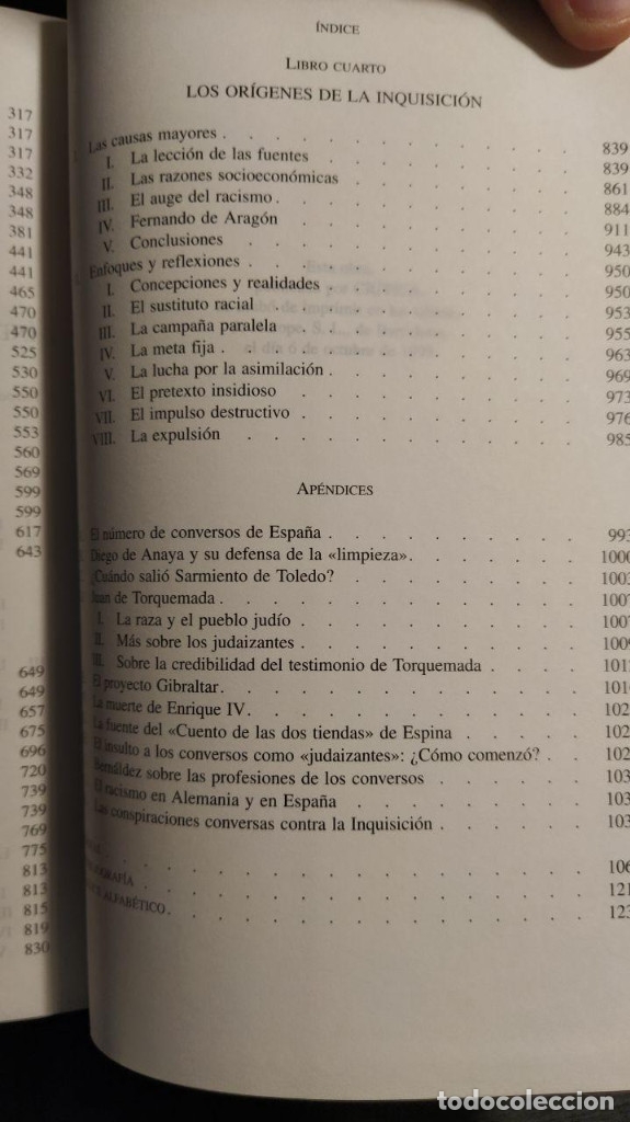 Libros de segunda mano: LOS OR&Iacute;GENES DE LA INQUISICI&Oacute;N.  B. NETANYAHU.  CR&Iacute;TICA, - Foto 2