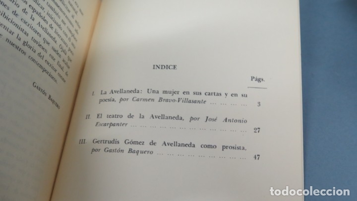 Libros de segunda mano: GERTRUDIS GOMEZ DE AVELLANEDA. VV.AA - Foto 2