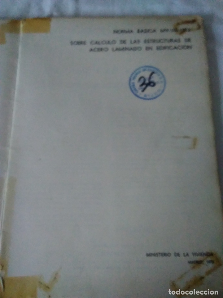 Libros de segunda mano: 87-CALCULO DE ESTRUCTURAS , EDIFICACION, 1973 - Foto 2