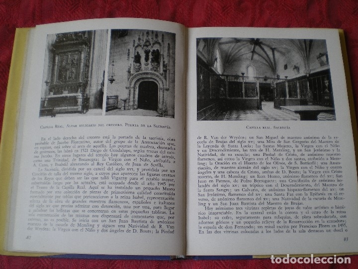 Libros de segunda mano: GU&Iacute;AS ART&Iacute;STICAS DE ESPA&Ntilde;A. GRANADA. EDITORIAL ARIES 1966. - Foto 4